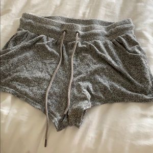 Gray jogger short